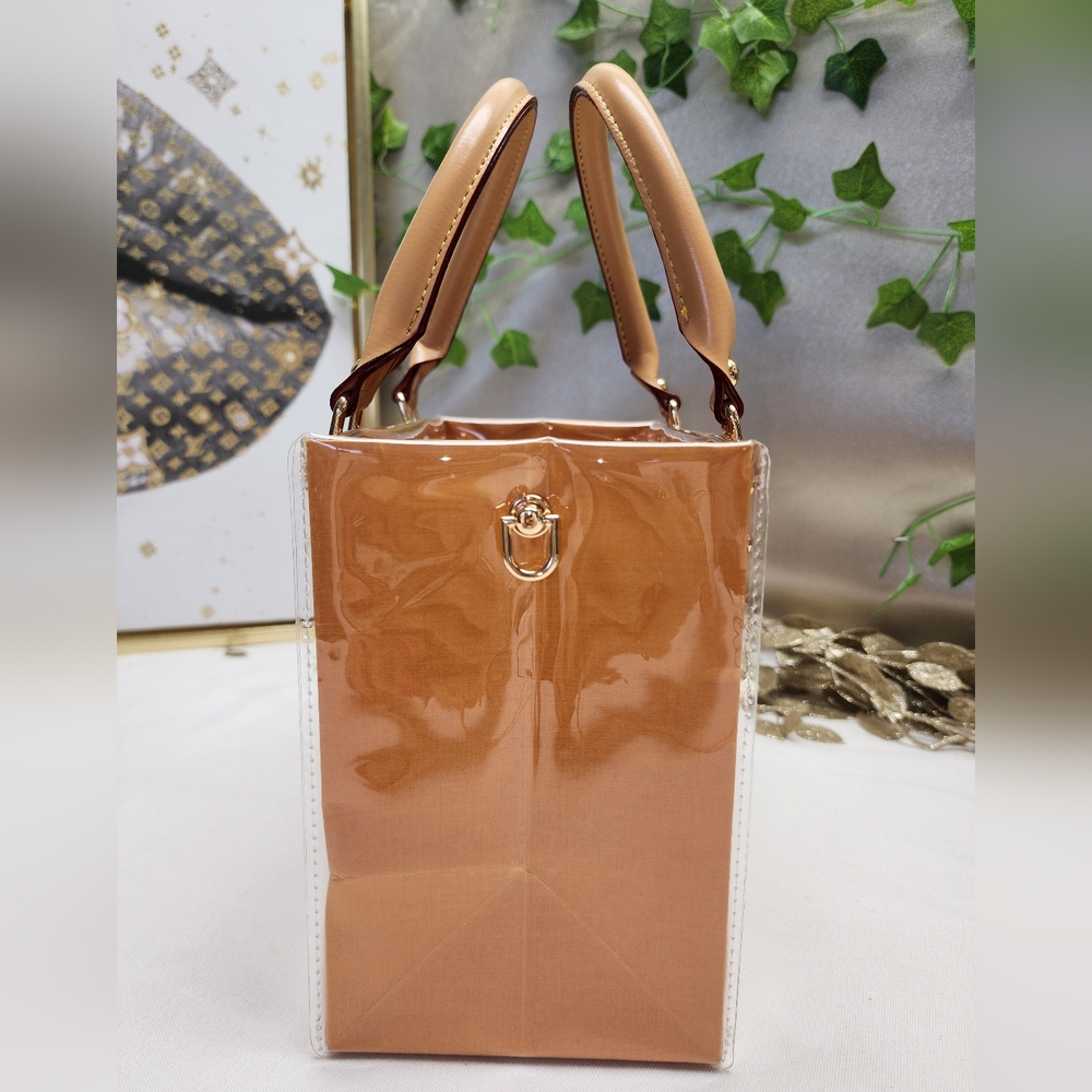 Authentic Louis Vuitton Retail Shopping Bag in A PVC Tote - Picture 5 of 9